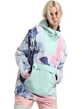 NWT New GSOU SNOW Ski Snowboard Snow Coat Hooded Jacket Size XL